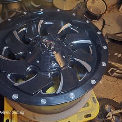 17"×9" Cleaver Fuel Wheel With Matching Tire