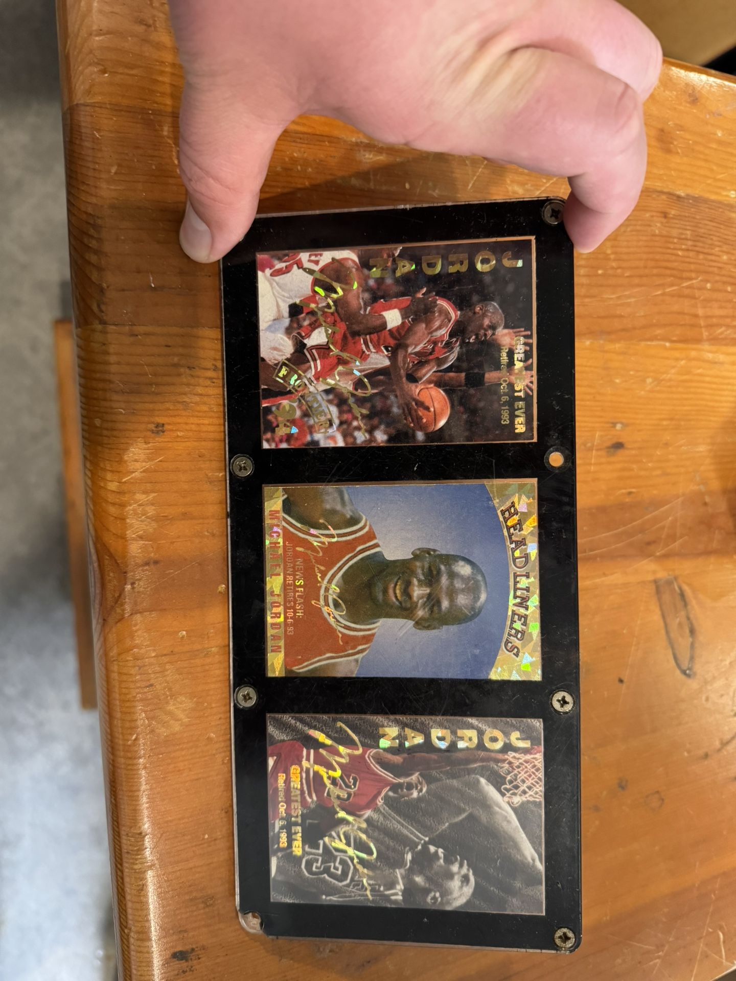 Michael Jordan Sports Card Set