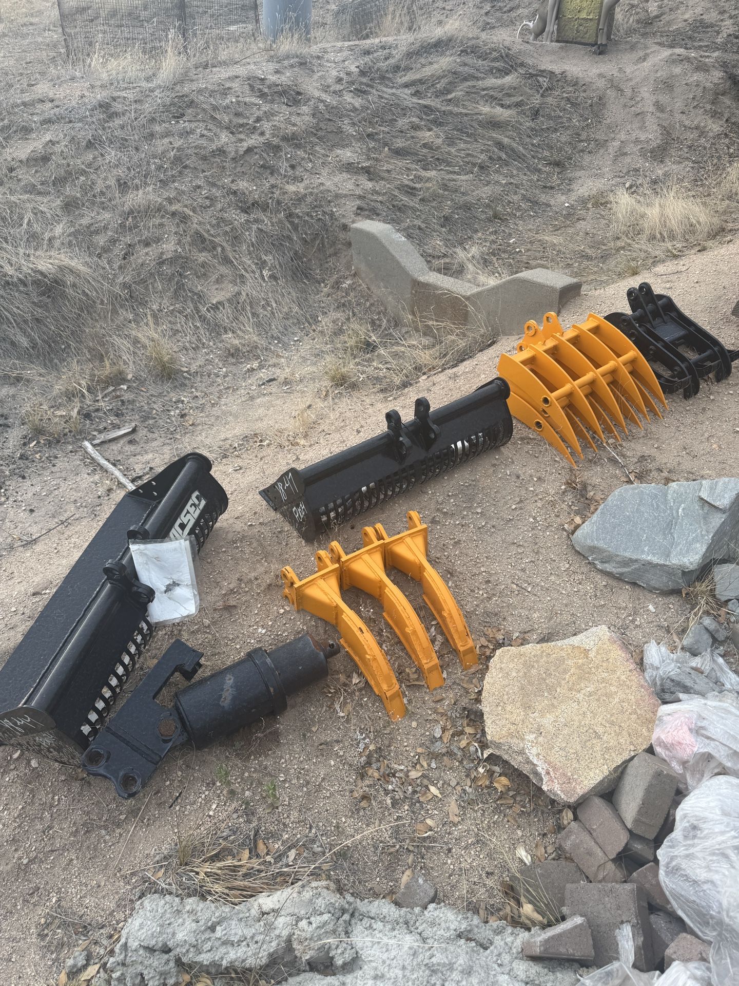 Mini Excavator Attachments Implements Vicsec Typhoon AGT https://offerup.co/faYXKzQFnY?$deeplink_path=/redirect/.