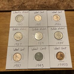 1907 Liberty Coin Set