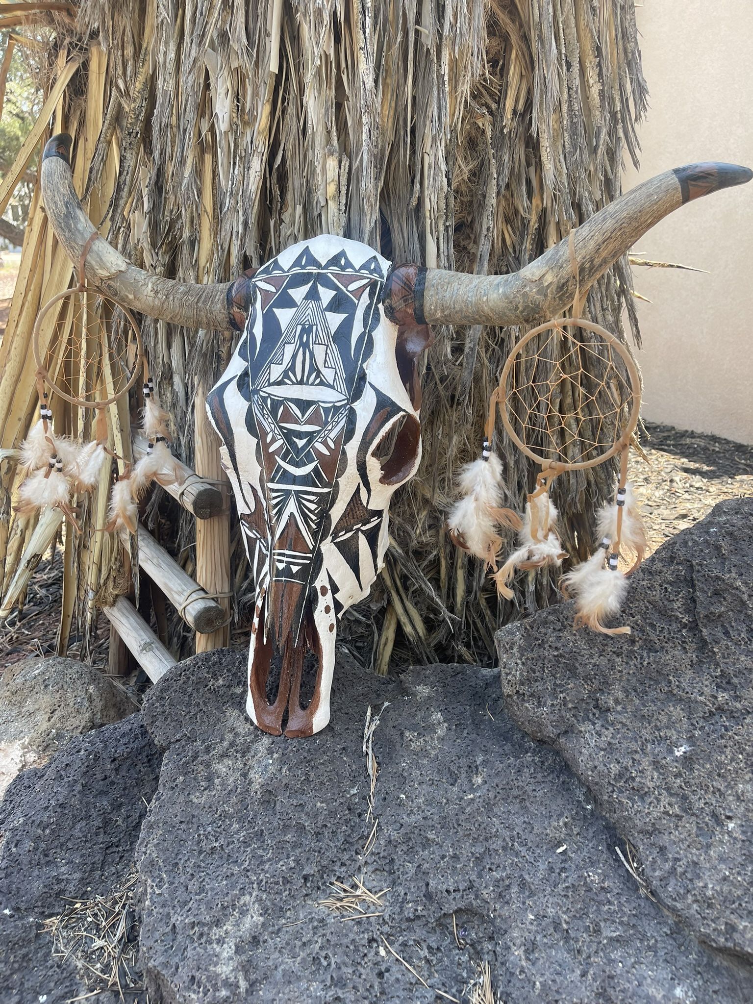 Dream Catcher Skull