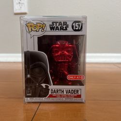 Pop Funko Darth Vader In Red