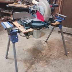Bosch 12" Miter Saw With Delta Stand