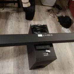 SONY SOUNDBAR WITH POWERFUL WIRELESS SUBWOOFER 