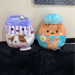 Milk/pb&j Squishmallows