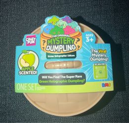 Crazy Fun RMS The Original Mystery Dumpling Green Holographic Edition Apple Scented NEW & SEALED
