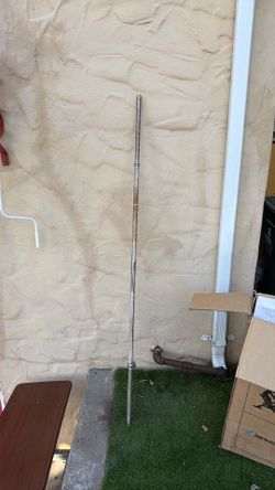 Weight bench pole