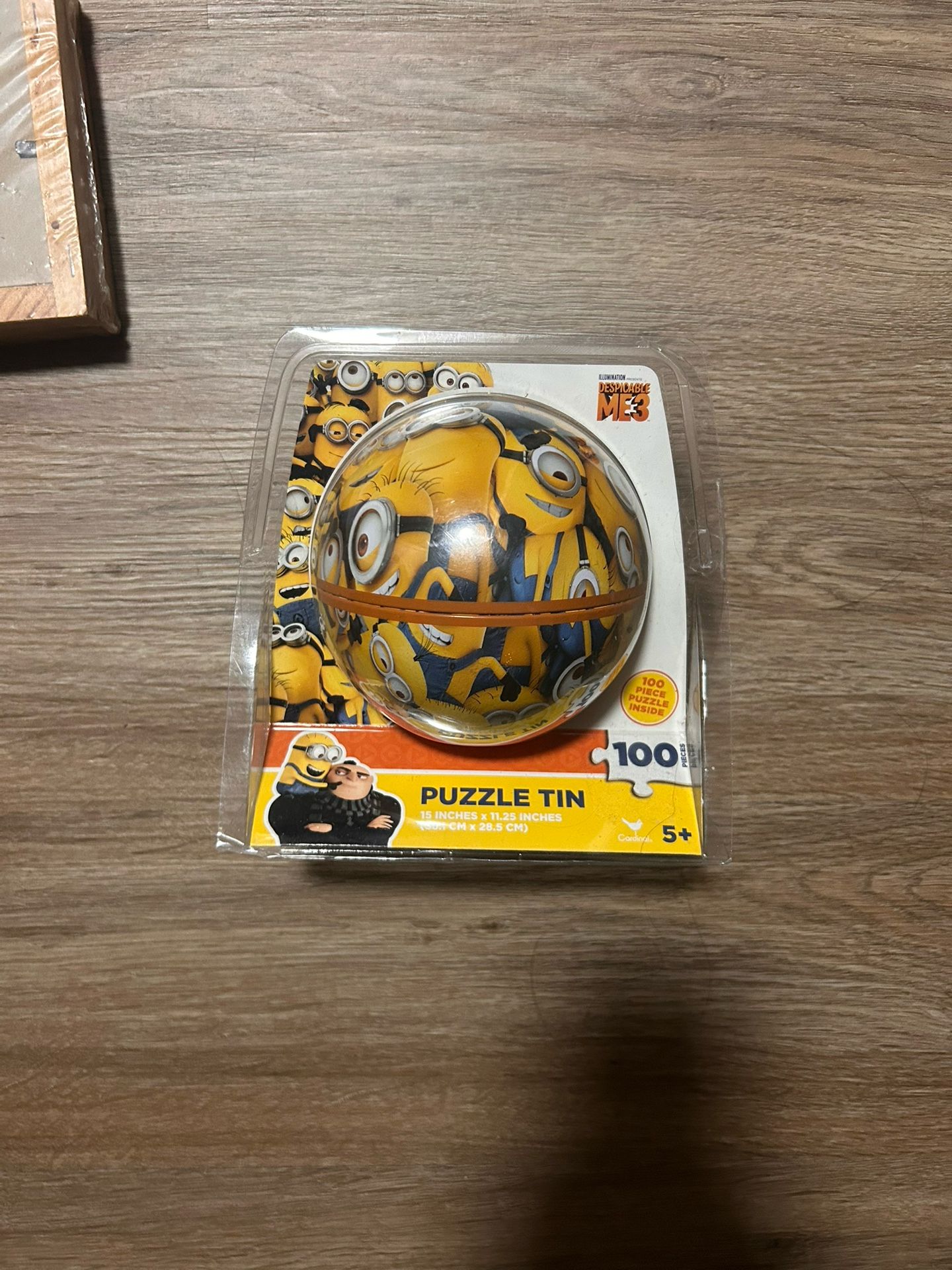DESPICABLE ME 3 100 PC PUZZLE WITH TIN SEALED