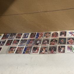 NBA CARDS ( Chicago bulls team) (1991-92) 34 cards in total