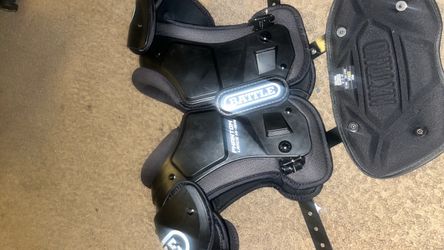 Battle Phantom Football Shoulder Pads Large