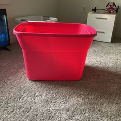 Sterilite Pink Storage Container/Bin 