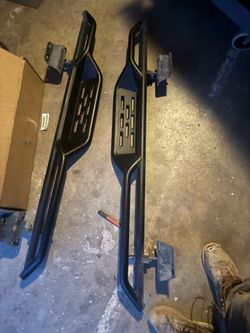 15-26 F150 regular cab RedRock HD side step bars