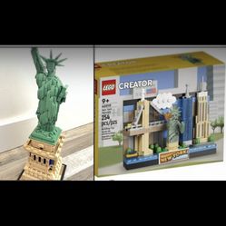 LEGO Architecture Statue of Liberty Model Building Set 21042  Creator 40519 New York Postcard 