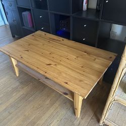 Wood Cafe table