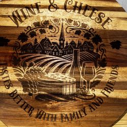 Engraved cutting board