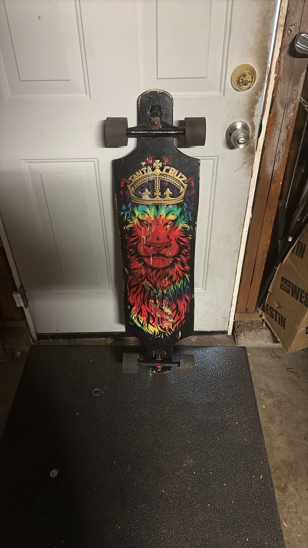 Santa Cruz Lion God Rasta 40” Longboard