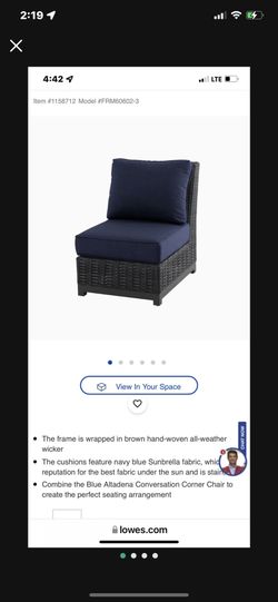Allen and roth altadena patio furniture outlet