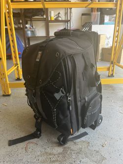 Camera Bag Rolling Backpack - Christmas Gift!