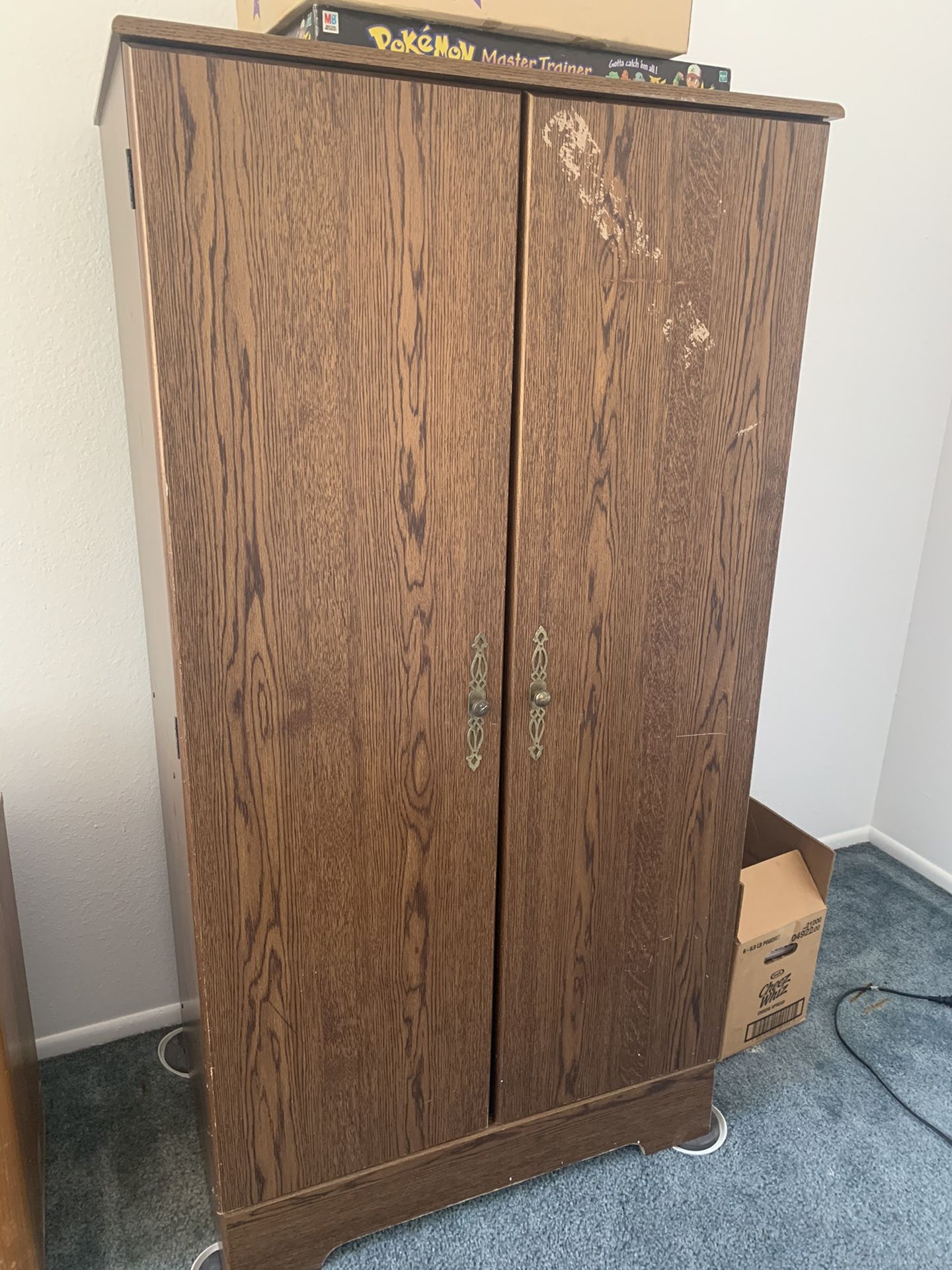 Closet with shelves