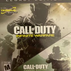CALL Of DUTY Infinite Warfare/CALL Of DUTY Modern Warfare Remastered (X-Box ONE)
