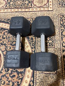 45lb dumbbells