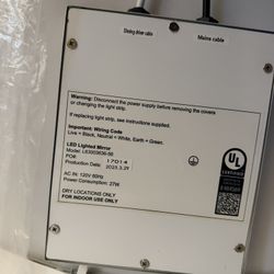 Vinnova Bathroom Led Mirror 