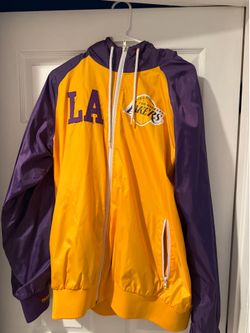 Lakers windbreaker jacket size XL used