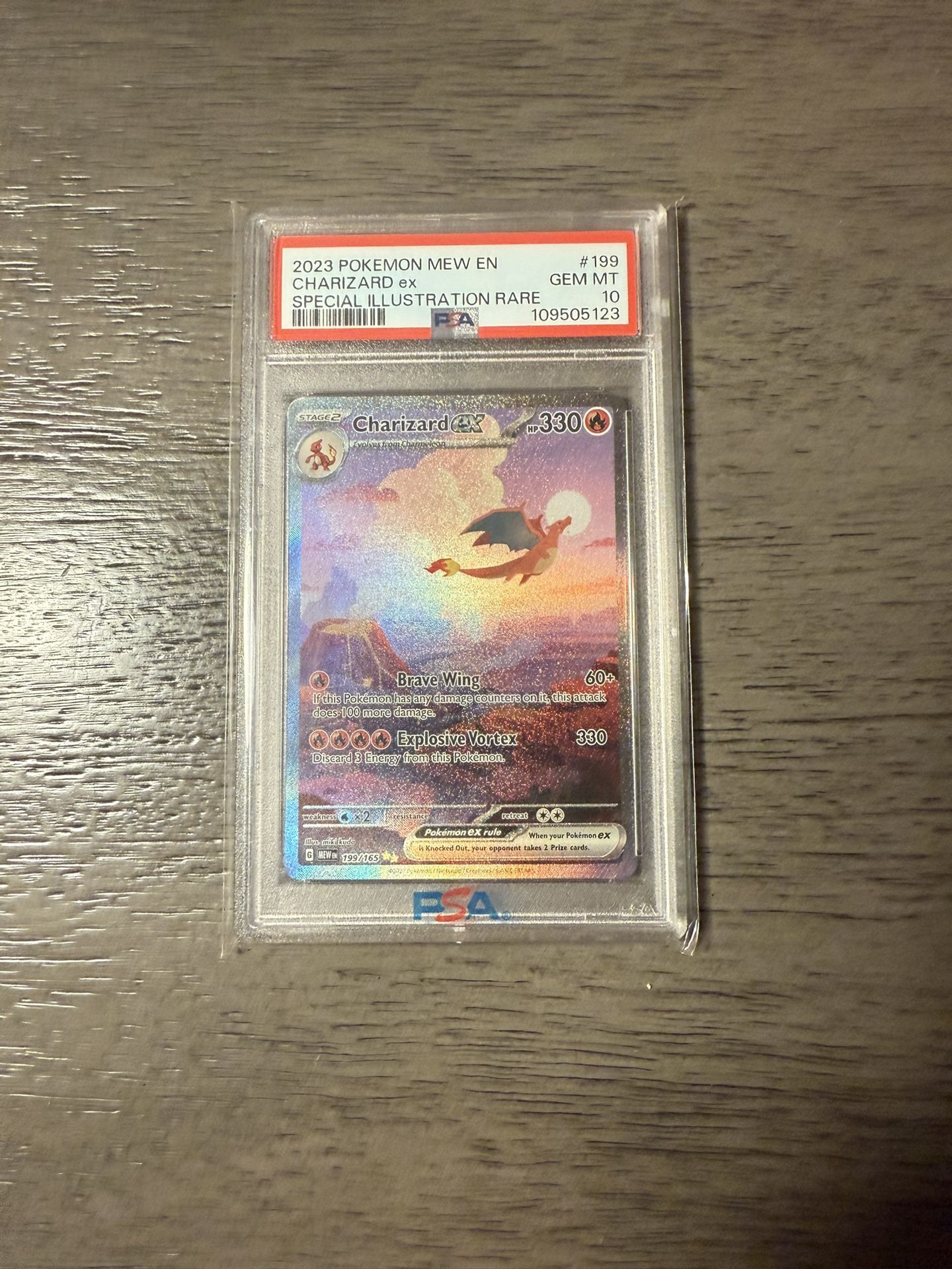 Pokemon Charizard Ex #199 PSA 10