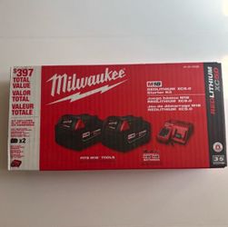 Milwaukee M18 RedLithium XC5.0 Starter Kit