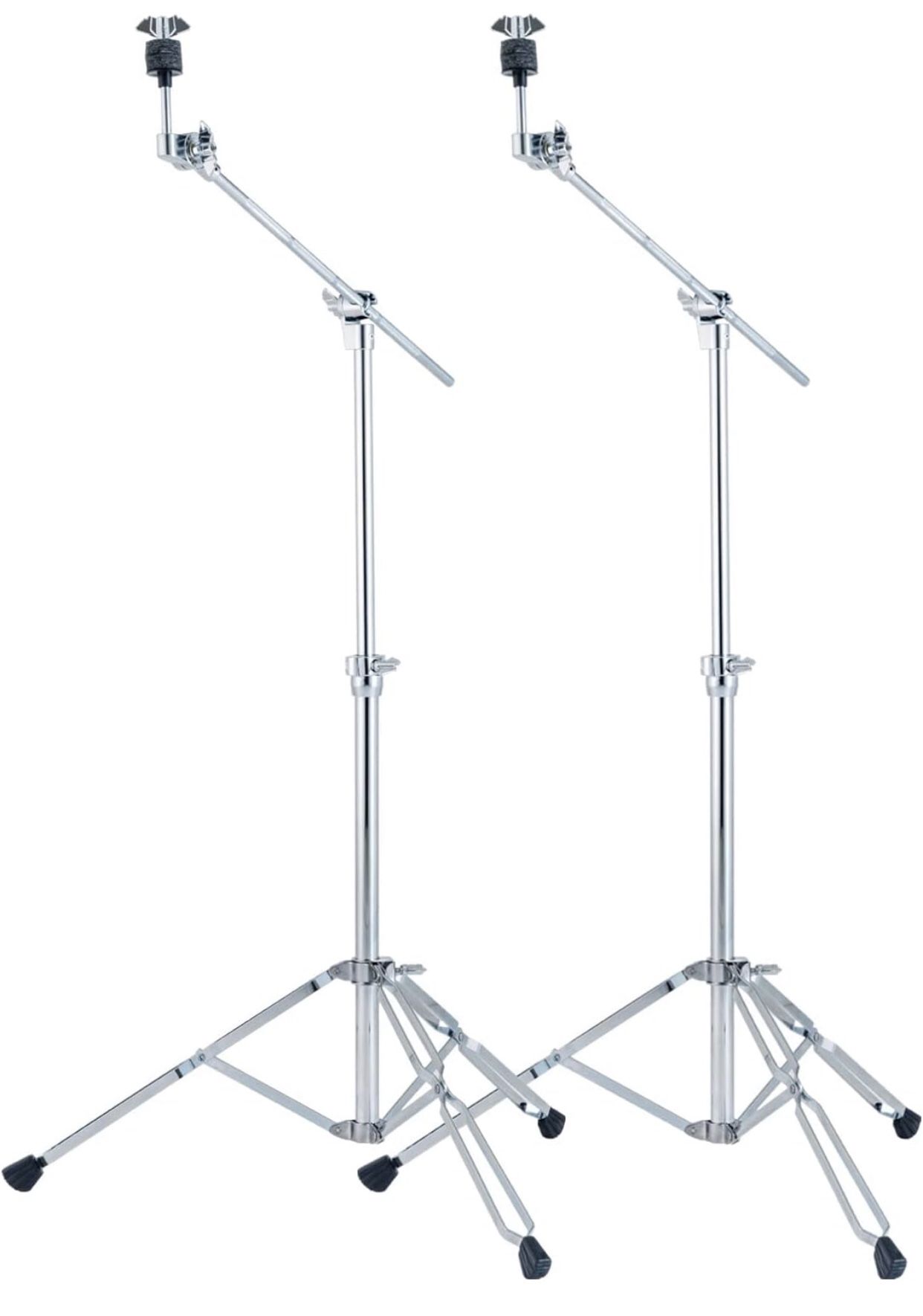 NEW! 2 Pack Standard Cymbal Boom Stand, Edge Hardware Design YIE2/2