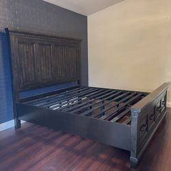 King size bed frame