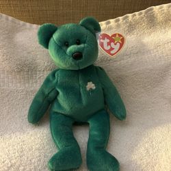 Beanie Baby “Erin” Saint Patrick’s Day.