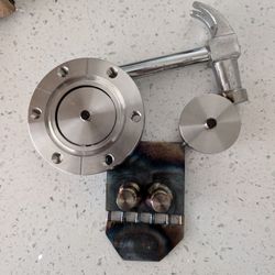 One Of A Kind Scrap Metal Hammerhead Art