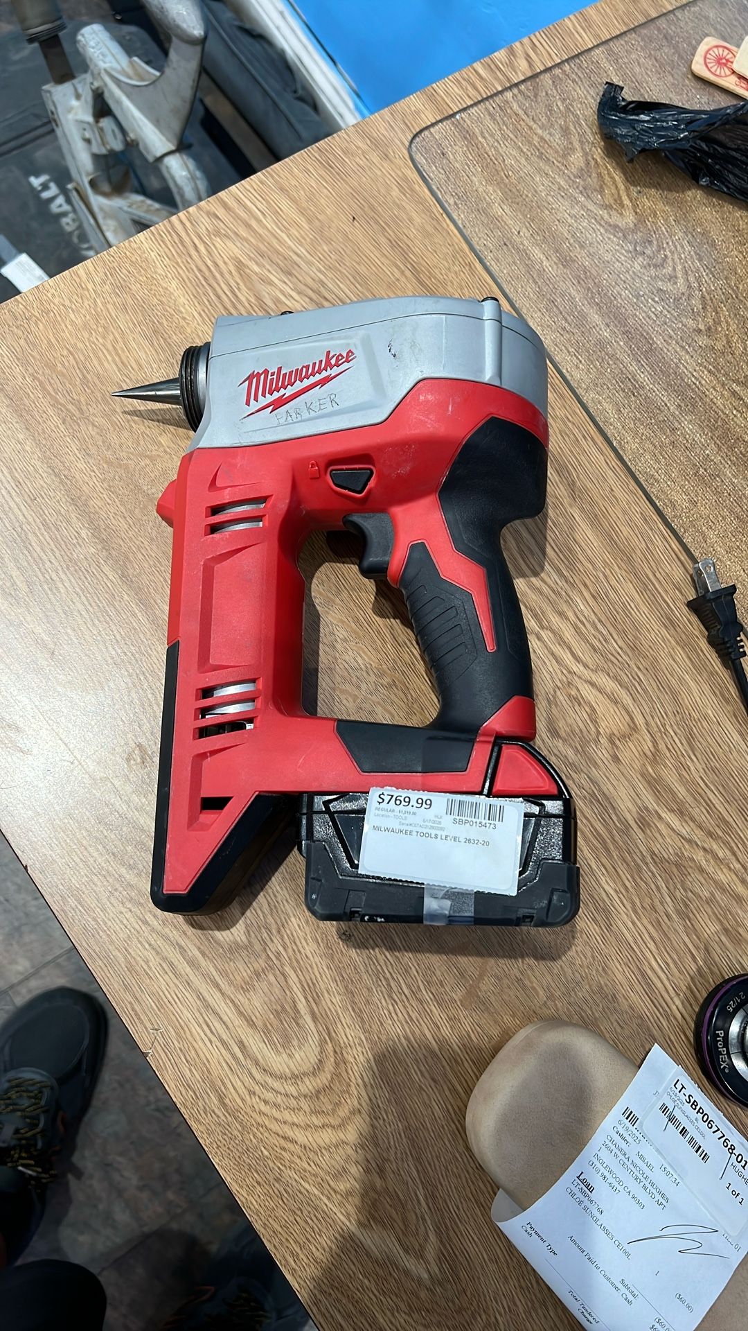 Milwaukee ProPex Expansion tool + Goodies