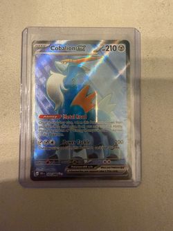 Cobalion ex Pokémon Card 103/086 Holo