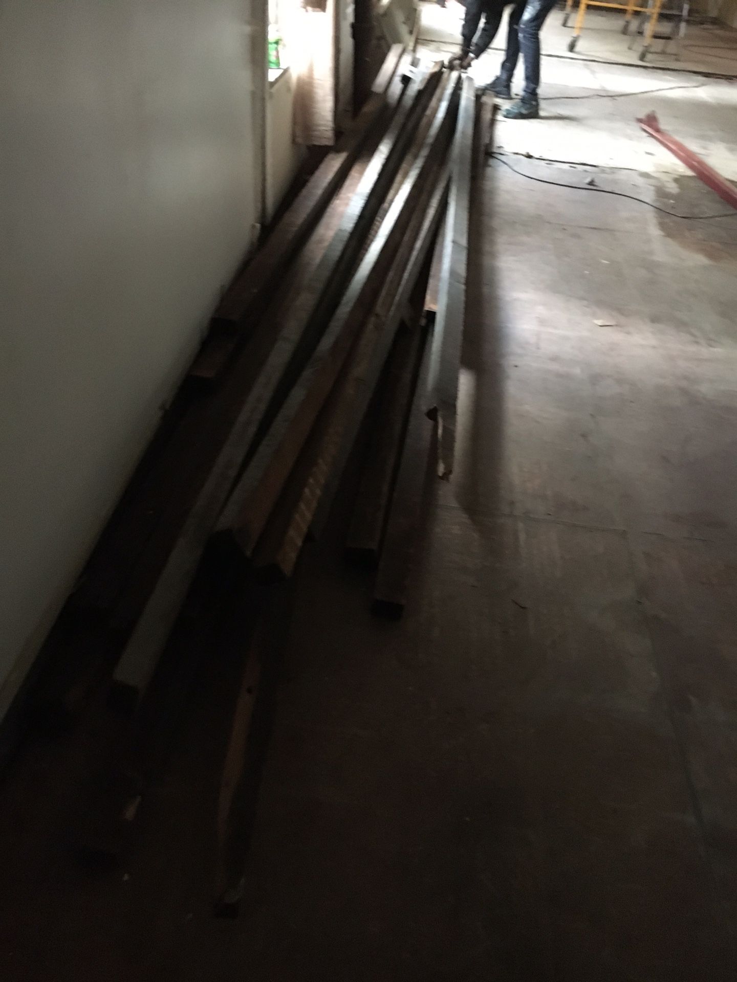 Free old growth pine 2”*3” studs many 18’ feet long.