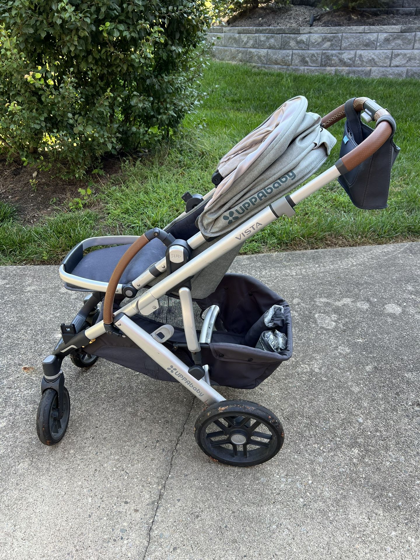 UPPAbaby Stroller w/ Travel Case and Ganoosh