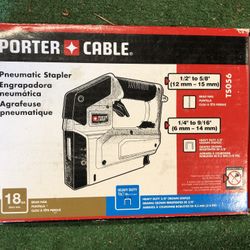 Brand New Porter Cable Pneumatic Air Powered Stapler. $40.00 Firm. 