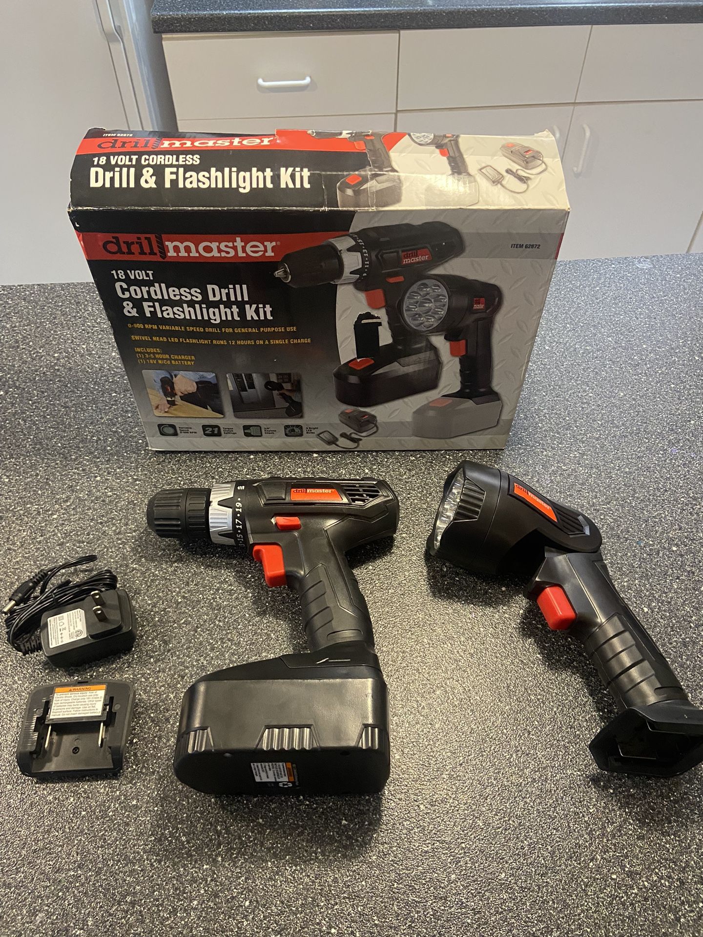 Drill master 18v drill hotsell