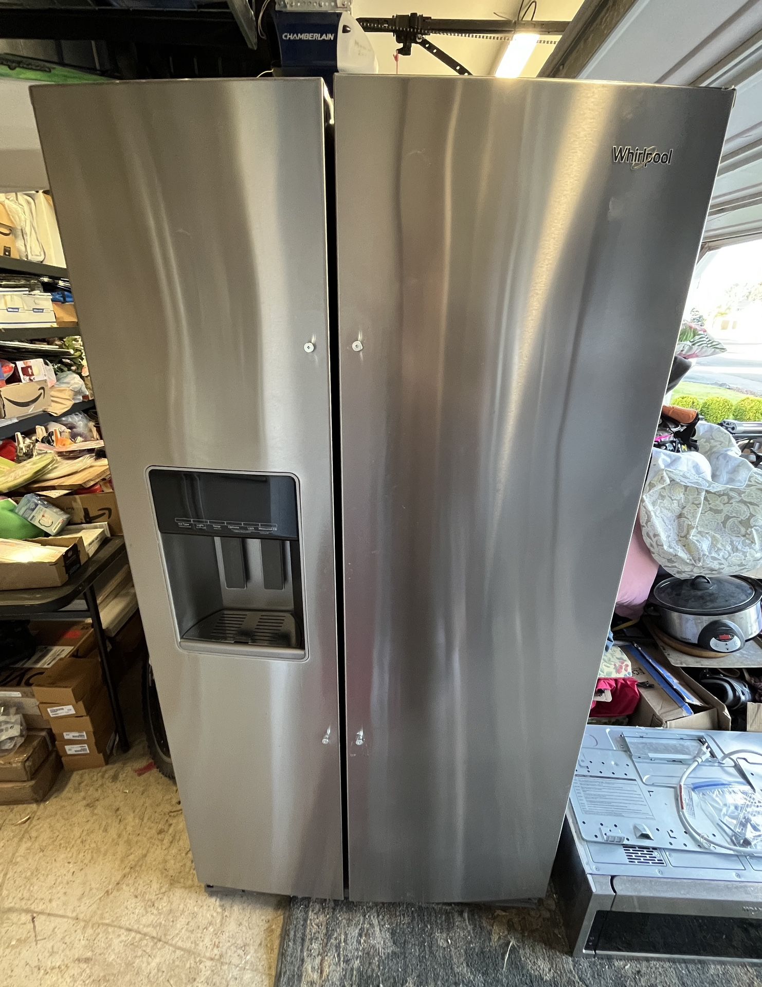 Four Kitchen Appliance: Refrigerator, MicroHood, Range, Dishwasher