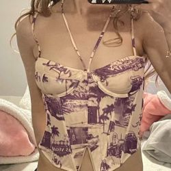 Retro Las Vegas Corset