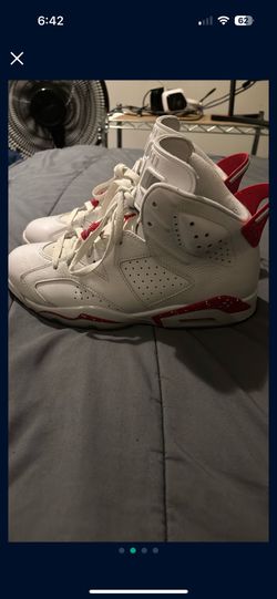 Air Jordan Retro 6 Oreo Red