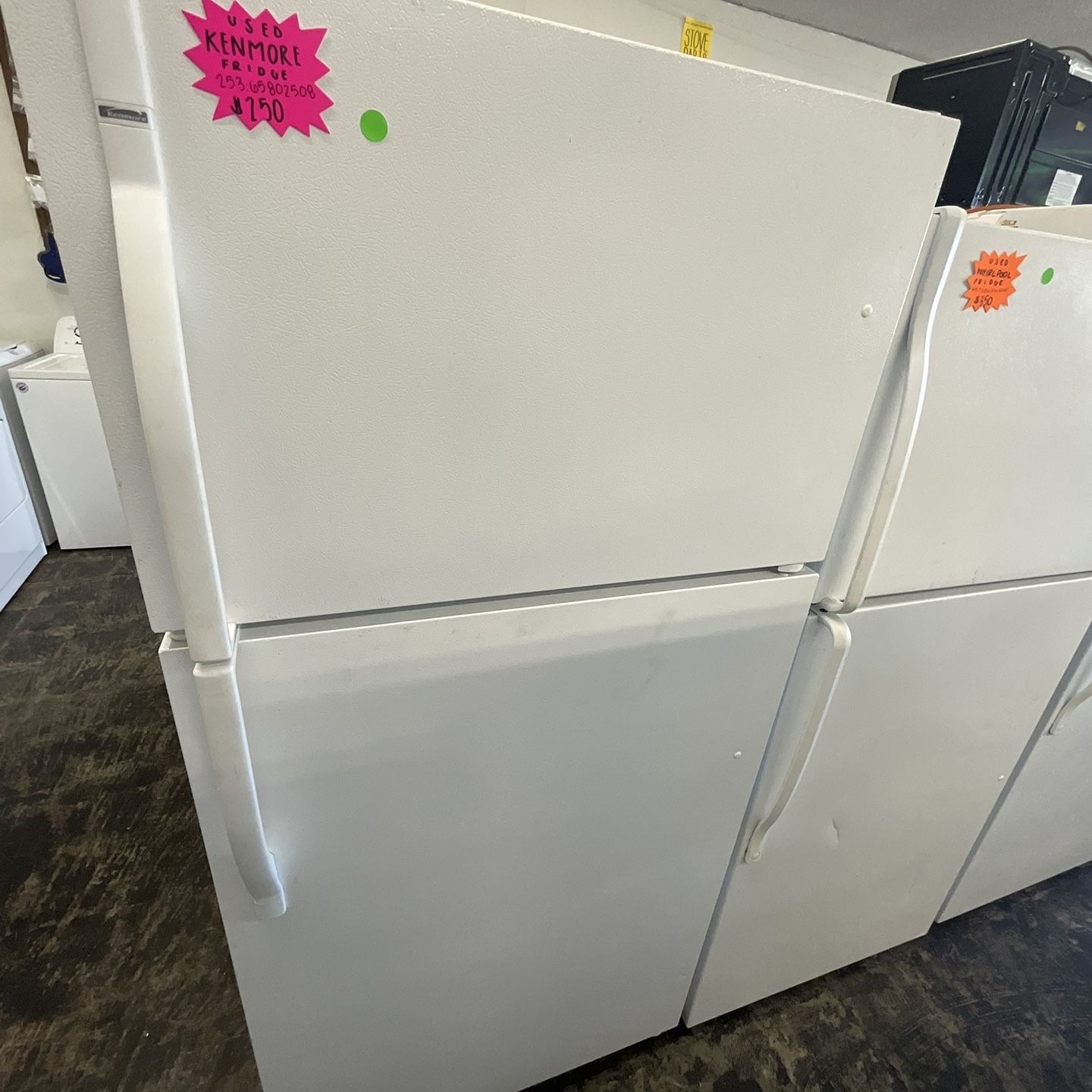 USED KENMORE FRIDGE: MANAGER’S SPECIAL!