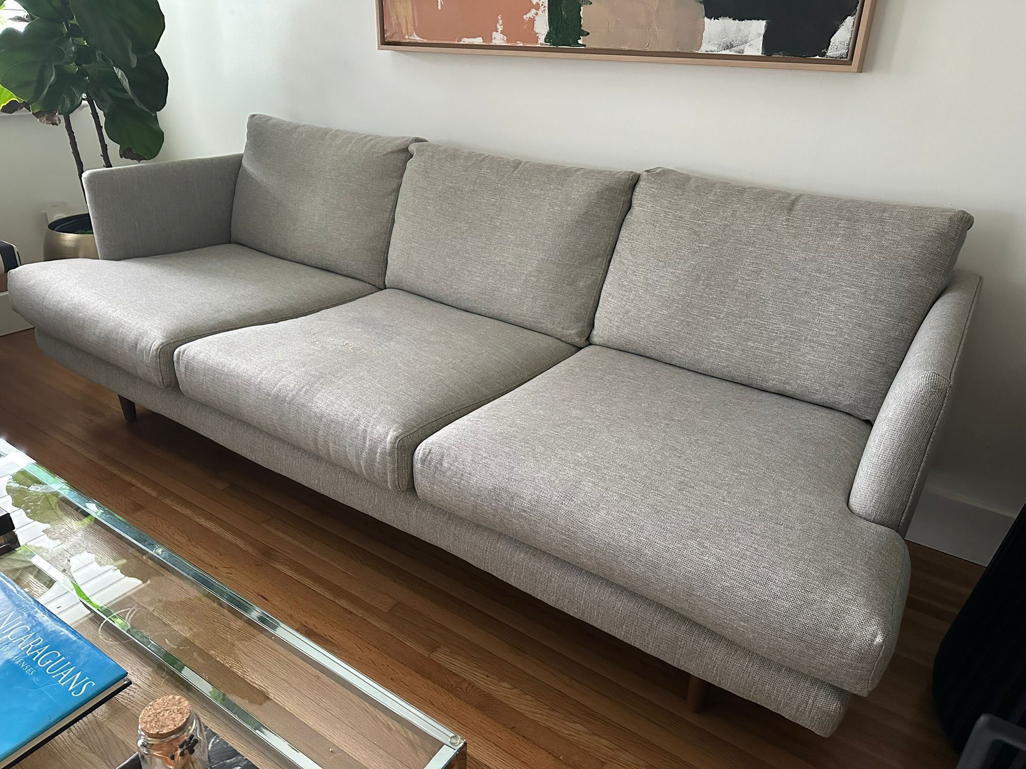 Article grey couch