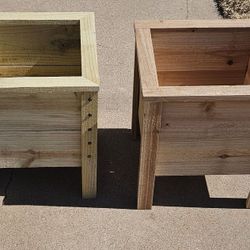Planters- All Sizes, Rot Resistant Cedar And Treated Wood 