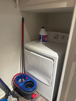 Washer and dryer