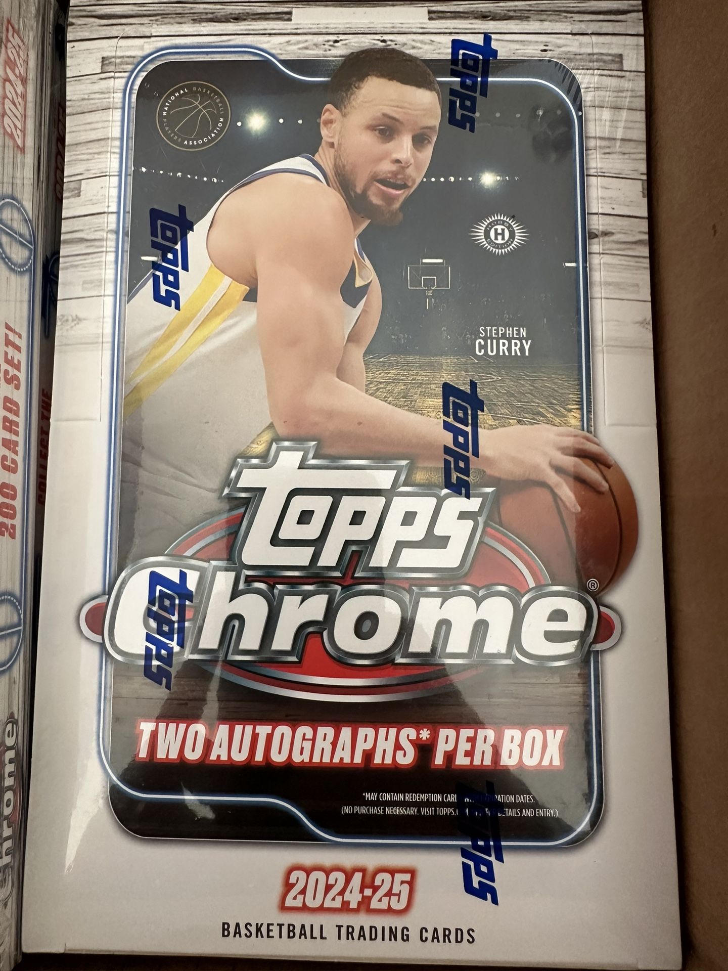 NBA Topps Chrome NBA Hobby Box