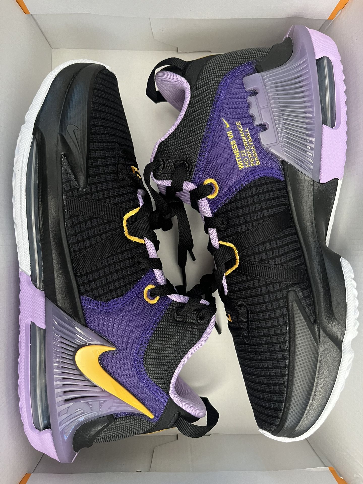 Nike Lebron Witness 7 “Lakers” - Style Code: DM1123-002 