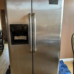 Stainless Steel Refrigerator And Freezer 