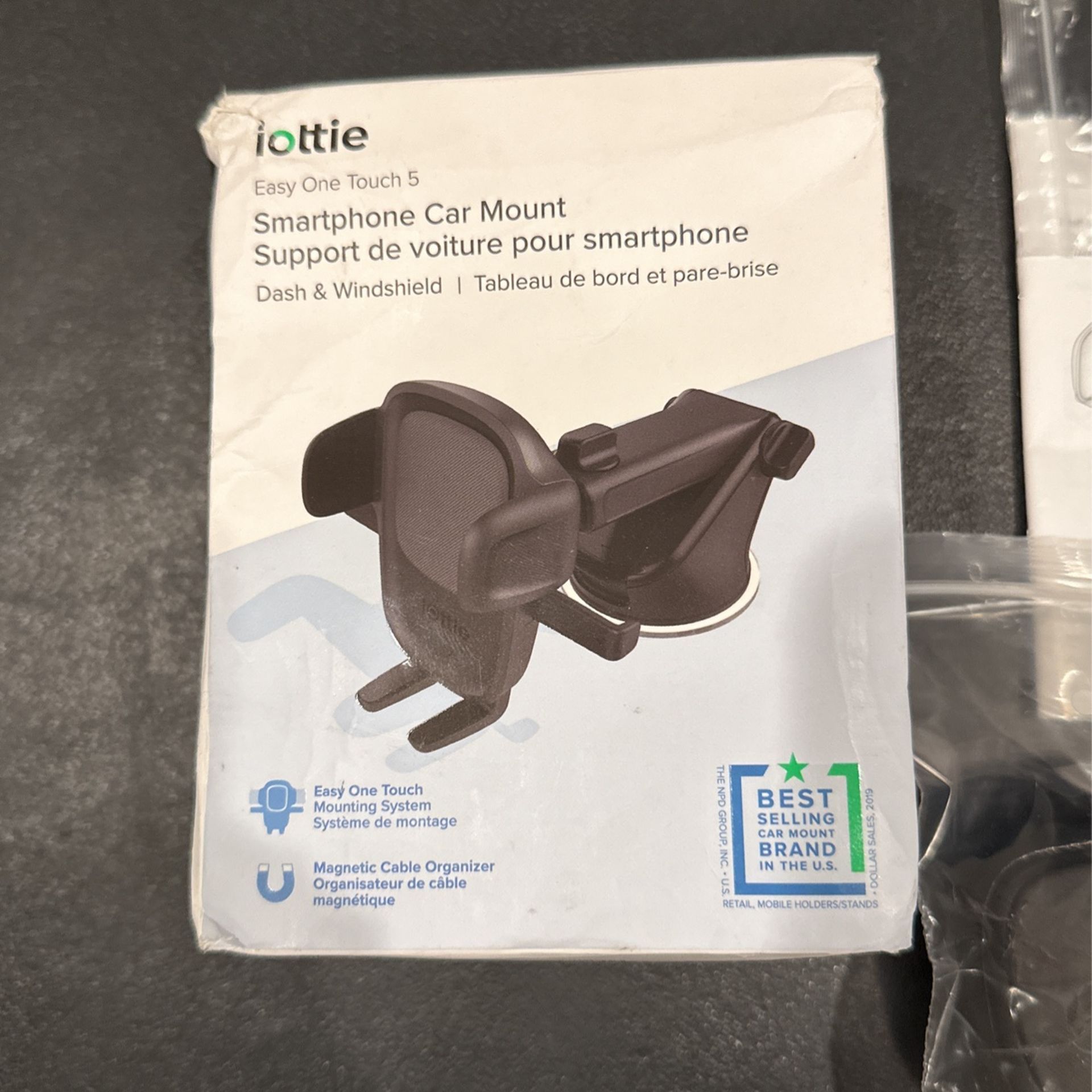 iOttie Easy One Touch 5 Universal Car Mount Dashboard & Windshield Suction Cup Phone Holder for iPhone Samsung, Google, All Smartphones